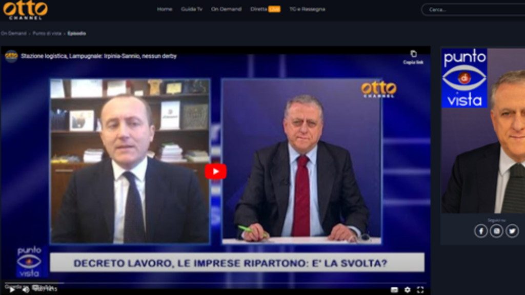 Polo logistico, Lampugnale così sviluppo per Irpinia e Sannio. Intervista a  Punto di vista