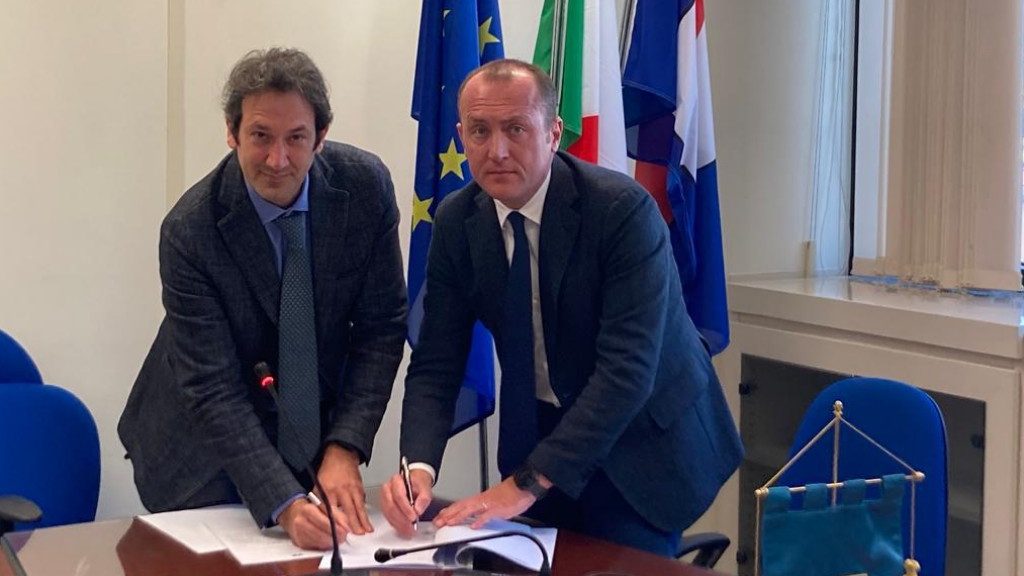 Aree interne, Lampugnale firma protocollo Confindustria Campania-Commissione Aree interne Consiglio Regionale