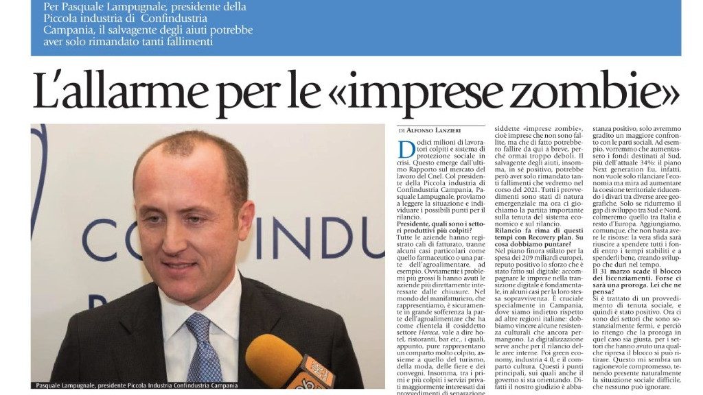 L’allarme per le «imprese zombie»
