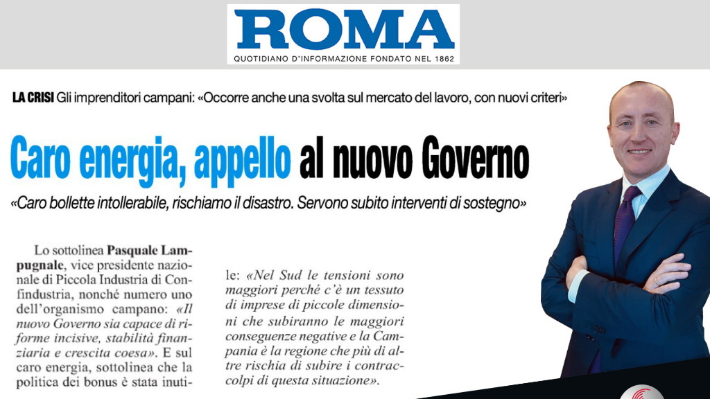 Caro energia, appello al nuovo governo