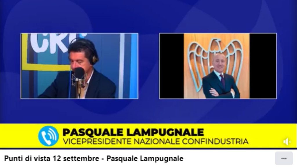 Pasquale Lampugnale a Punti di vista 12 settembre