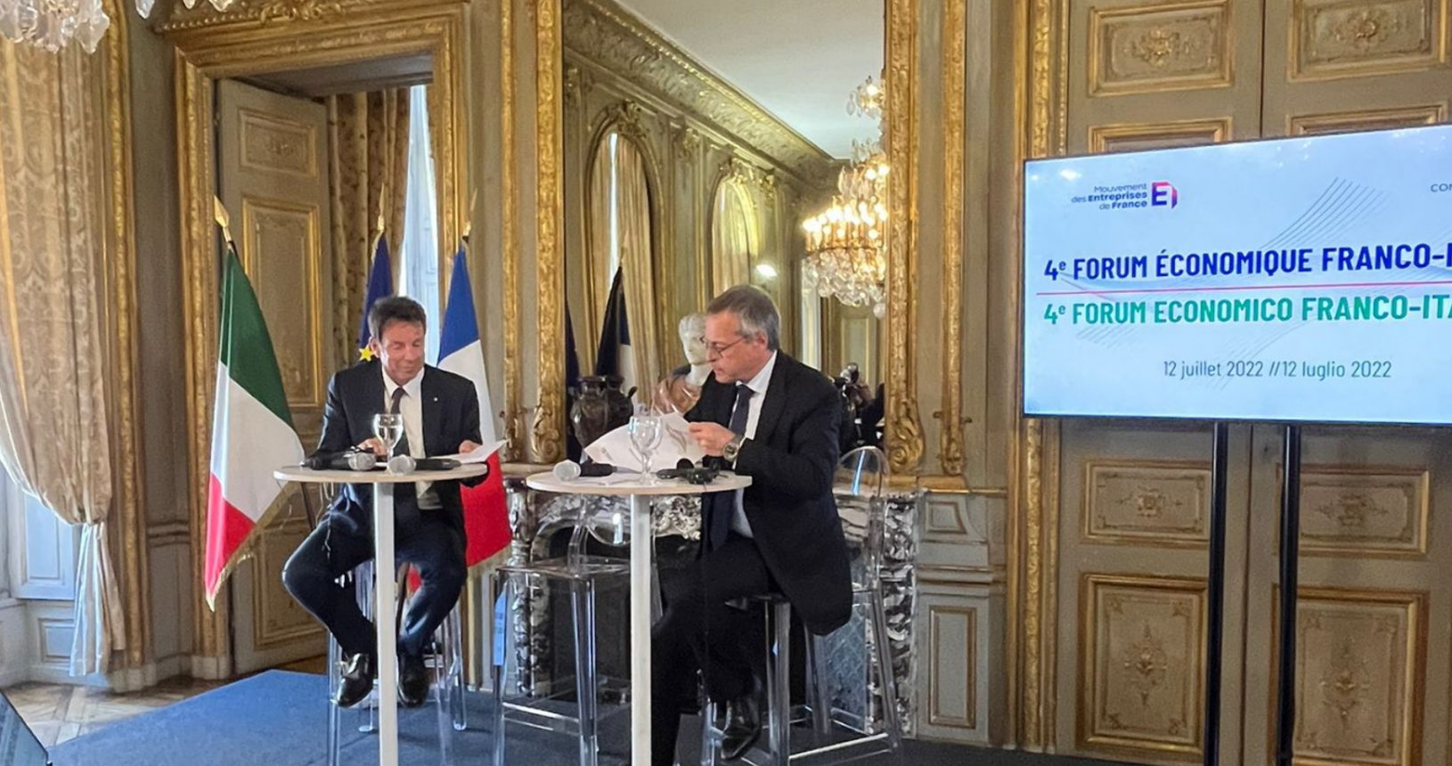Pasquale Lampugnale ospite al Forum economico franco-italiano a Parigi per focus su Pmi