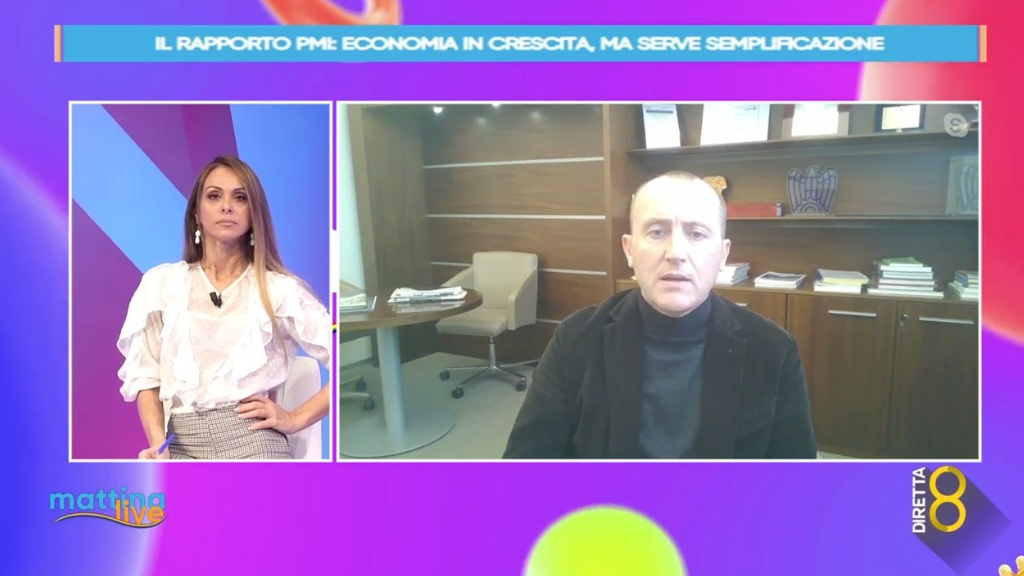 Pasquale Lampugnale intervistato a Mattina live sulla presentazione del Rapporto PMI Campania 2021